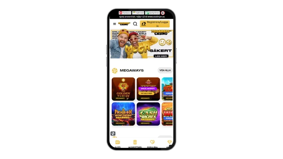 Megaways Casino i mobilen